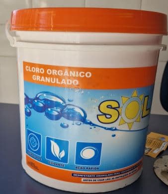 Cloro Orgânico Granulado 6 X 1 - Donatti 10 Kg
