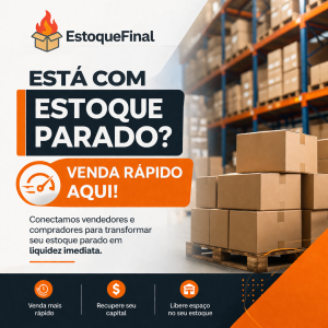 Está com Estoque Parado Venda Rápido Aqui!