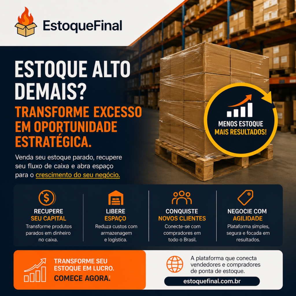 Estoque alto demais como transformar excesso em oportunidade estratégica e recuperar o fluxo de caixa