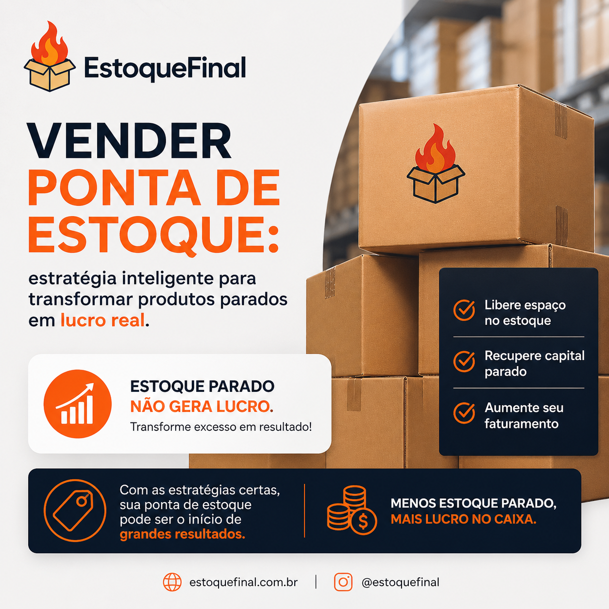 Vender ponta de estoque estratégia inteligente para transformar produtos parados em lucro real