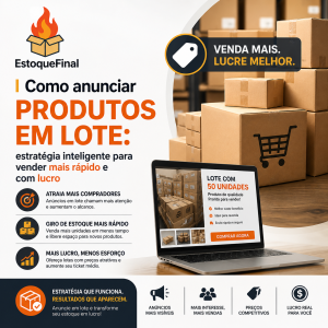 Como anunciar produtos em lote estratégia inteligente para vender mais rápido e com lucro