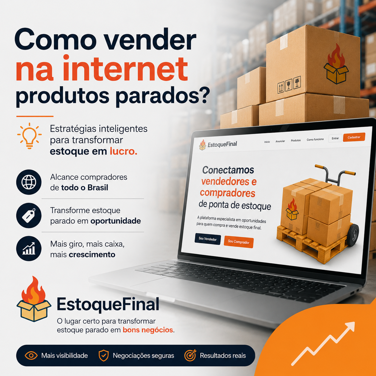 Como vender na internet produtos parados Estratégias inteligentes para transformar estoque em lucro