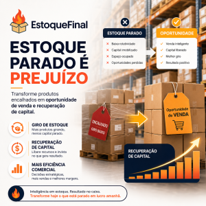 Estoque parado é prejuízo como transformar produtos encalhados em oportunidade de venda e recuperação de capital