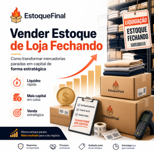 Vender Estoque de Loja Fechando Como Transformar Mercadorias Paradas em Capital de Forma Estratégica - Estoque Final