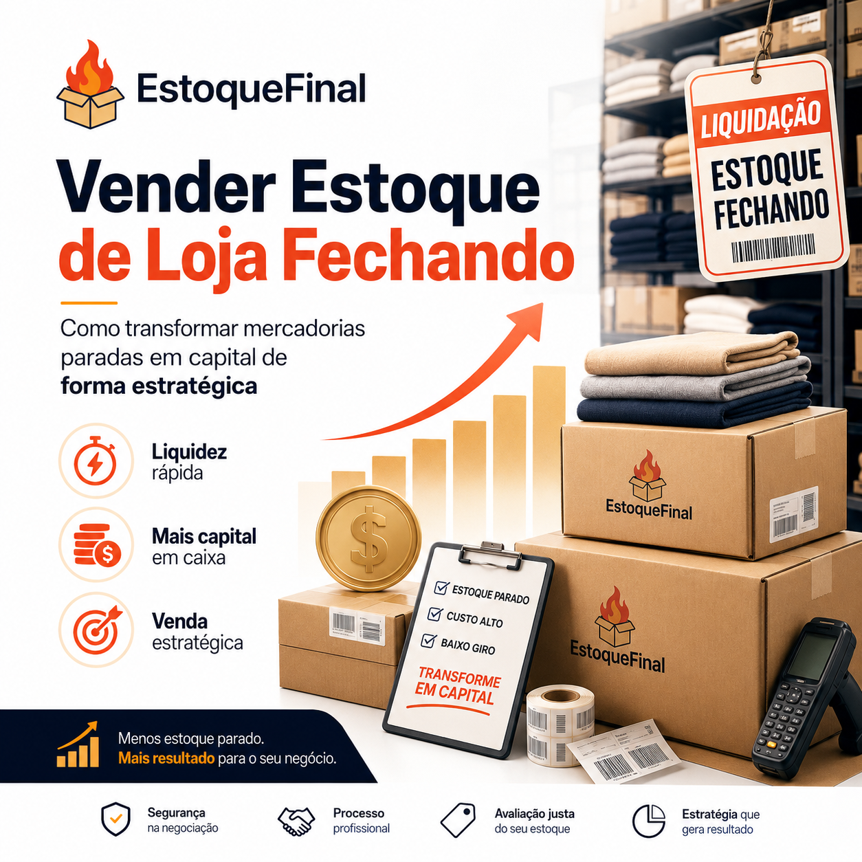Vender Estoque de Loja Fechando Como Transformar Mercadorias Paradas em Capital de Forma Estratégica - Estoque Final