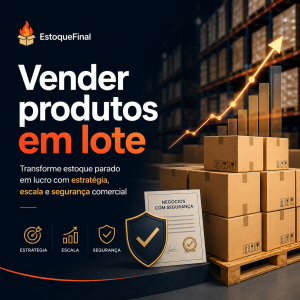 Vender produtos em lote como transformar estoque parado em lucro com estratégia, escala e segurança comercial